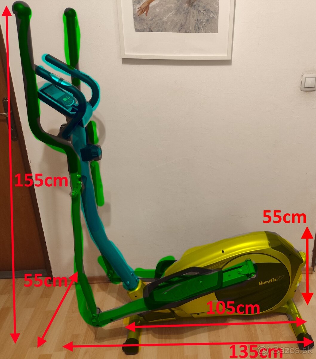 Magneticky Eliptický Trenažér - 2