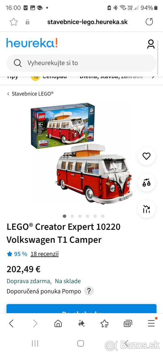 Predam sadu LEGO VOLKSWAGEN - 2