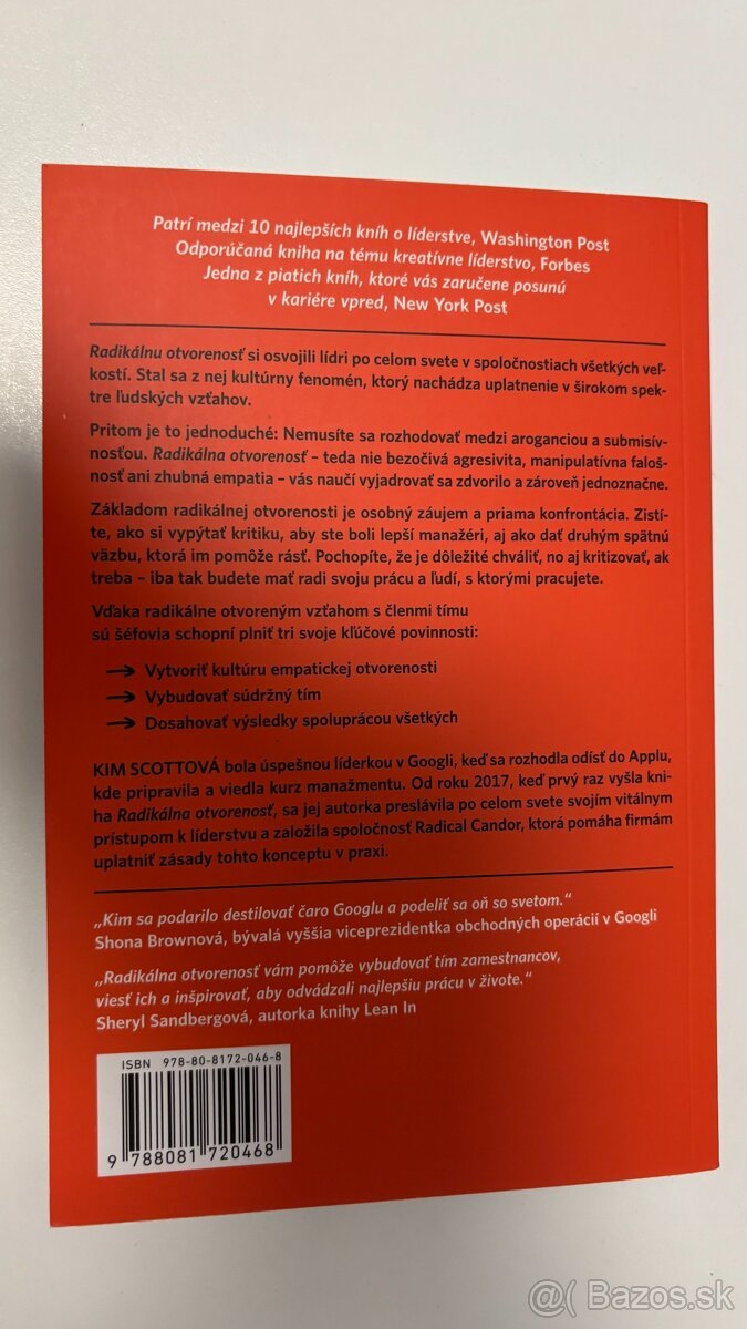 Radikálna otvorenosť - Kim Scott - 2