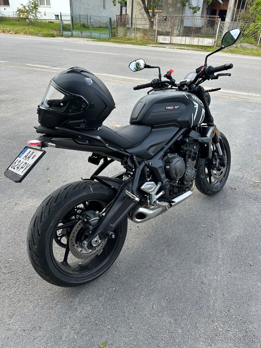 Triumph Trident 660 – rok 2022, len 2400 km - 2