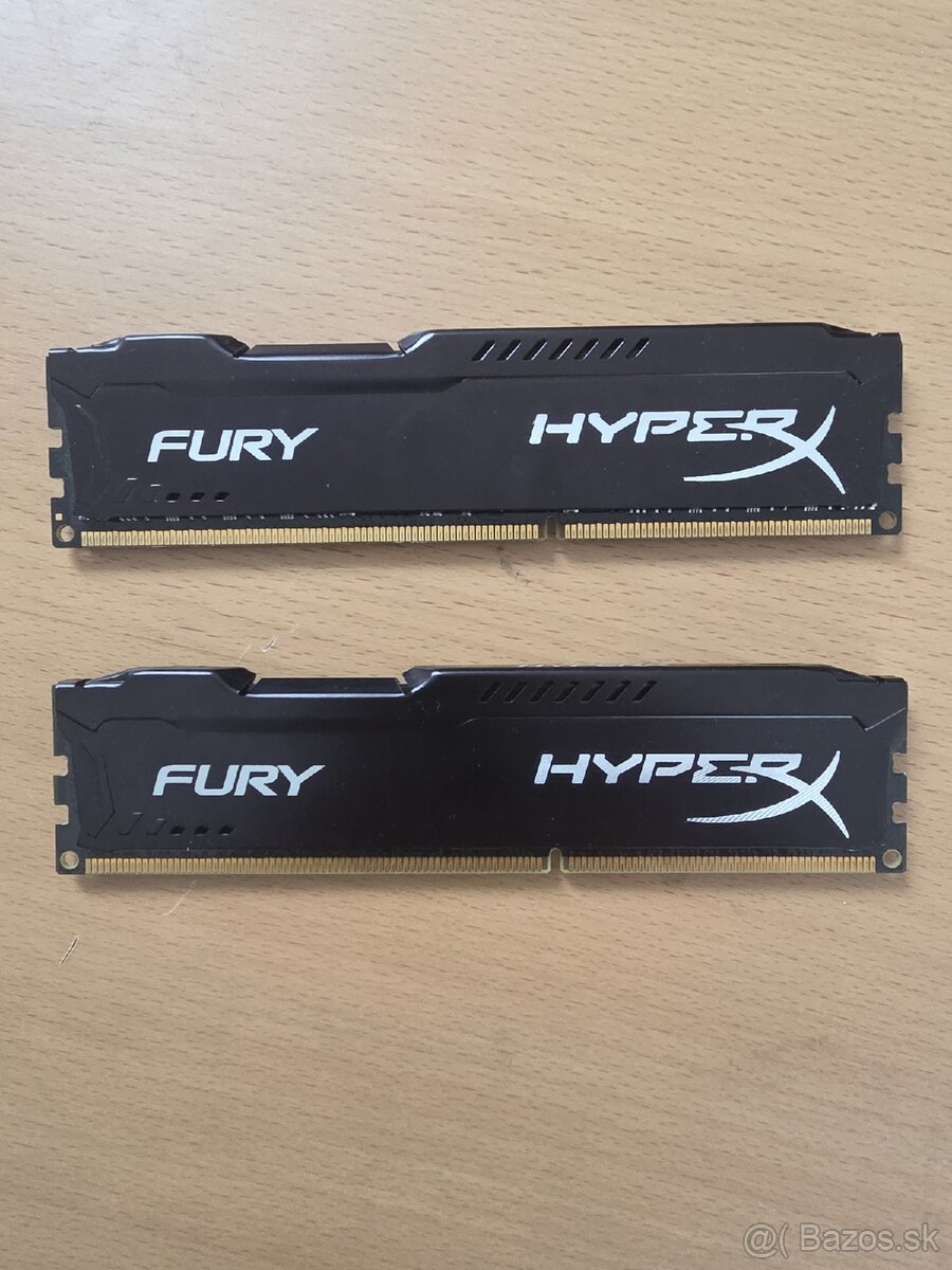 Kingston fury 2x4gb DDR3 - 2