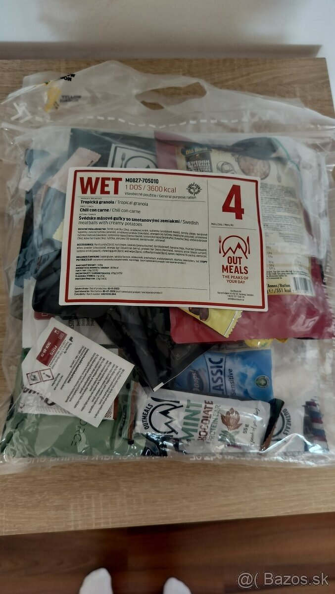 MRE, Podap, Out Meal nr. 28 a 4 - 2