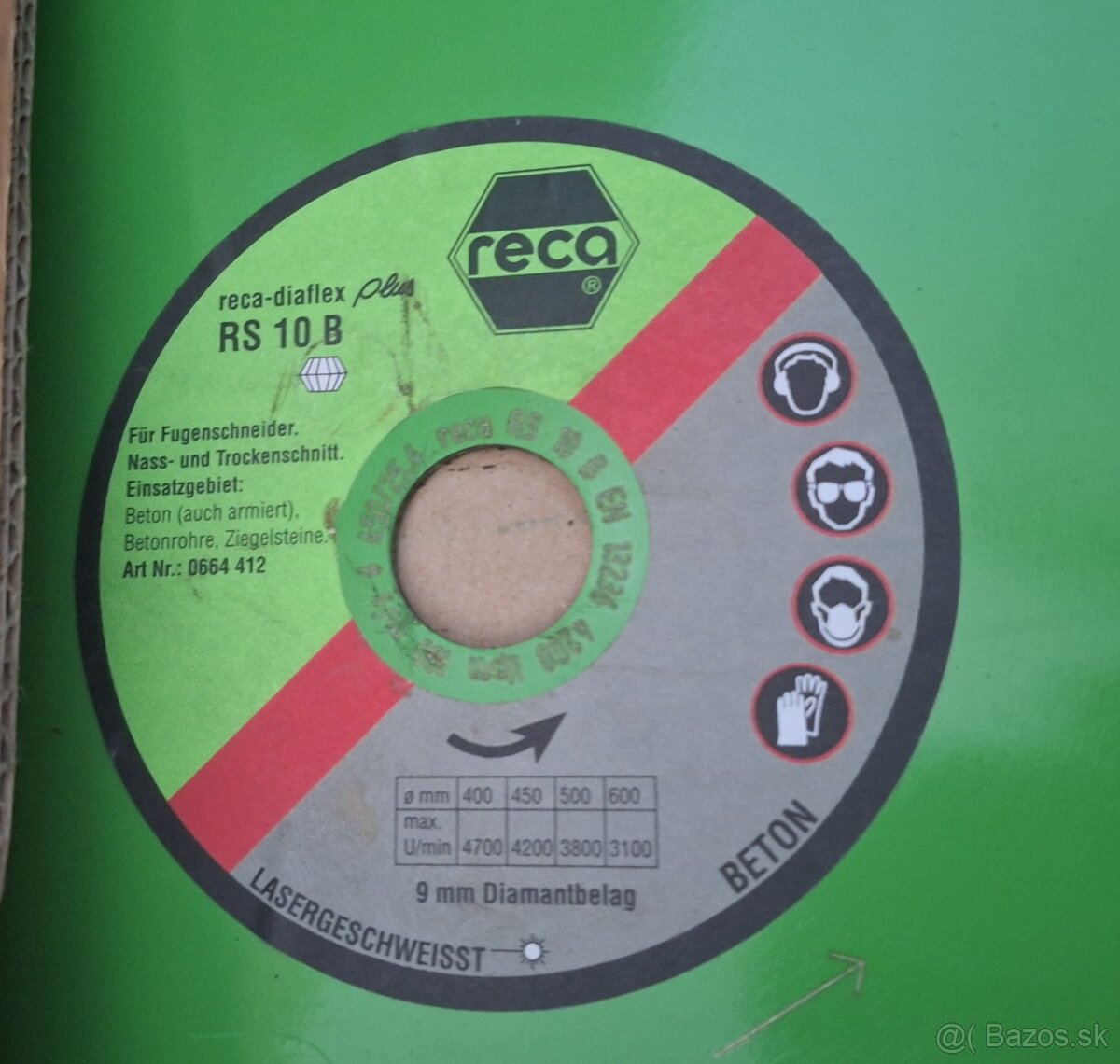 Kotúč rezný Diaflex PLUS RS108 450/25 - 2