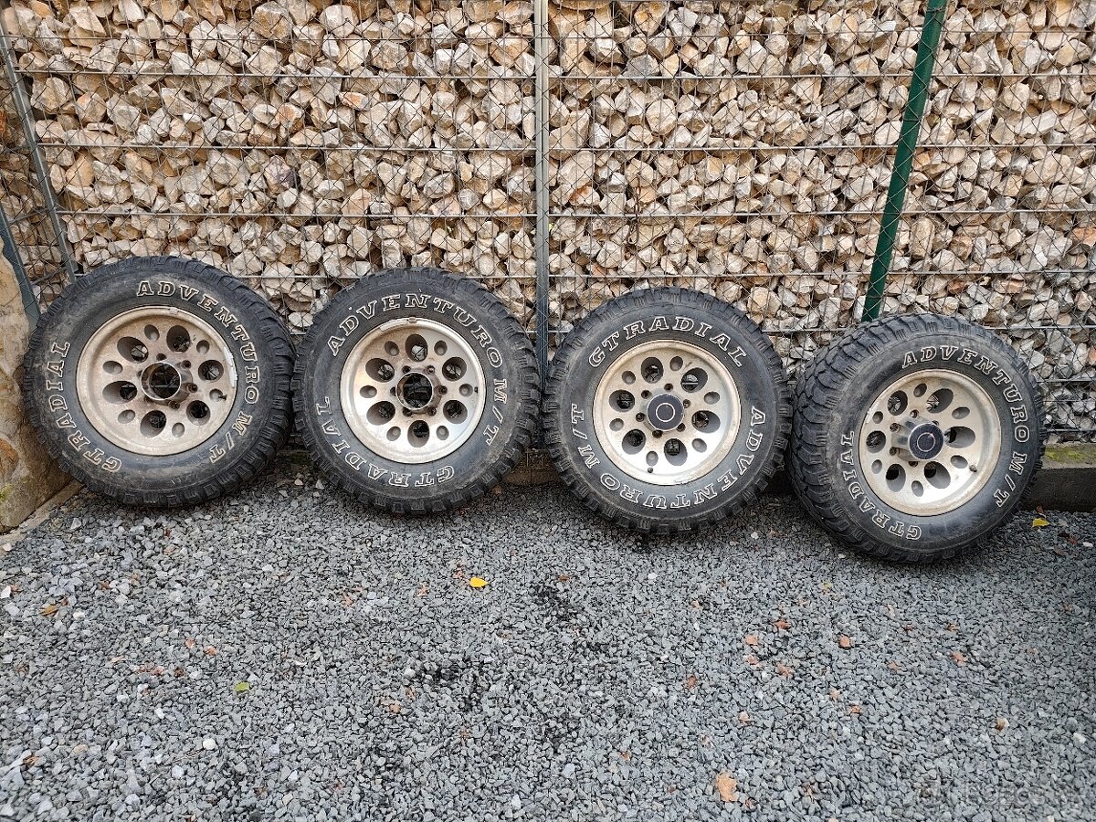 Kolesa nissan terrano / opel frontera