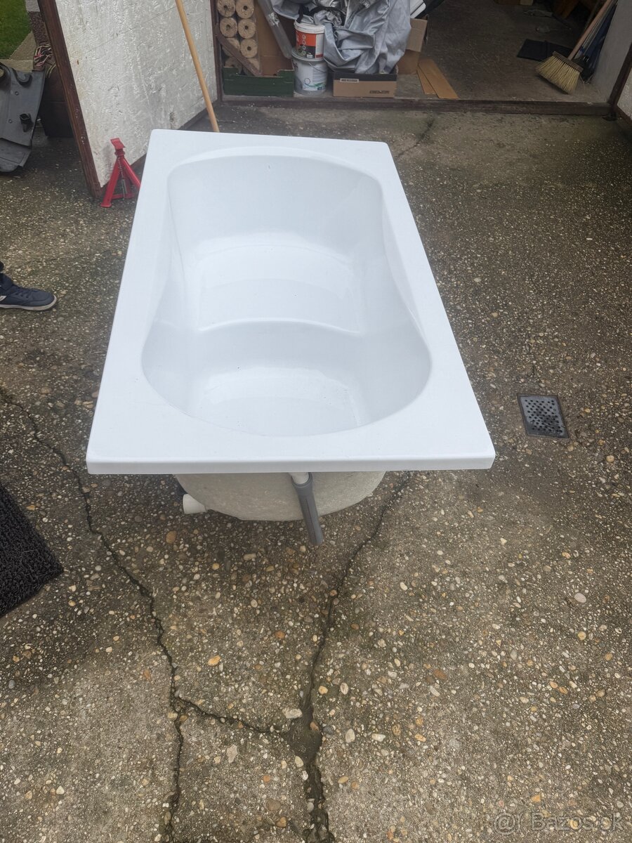 Vaňa 120x70 so sedacou plochou - 2