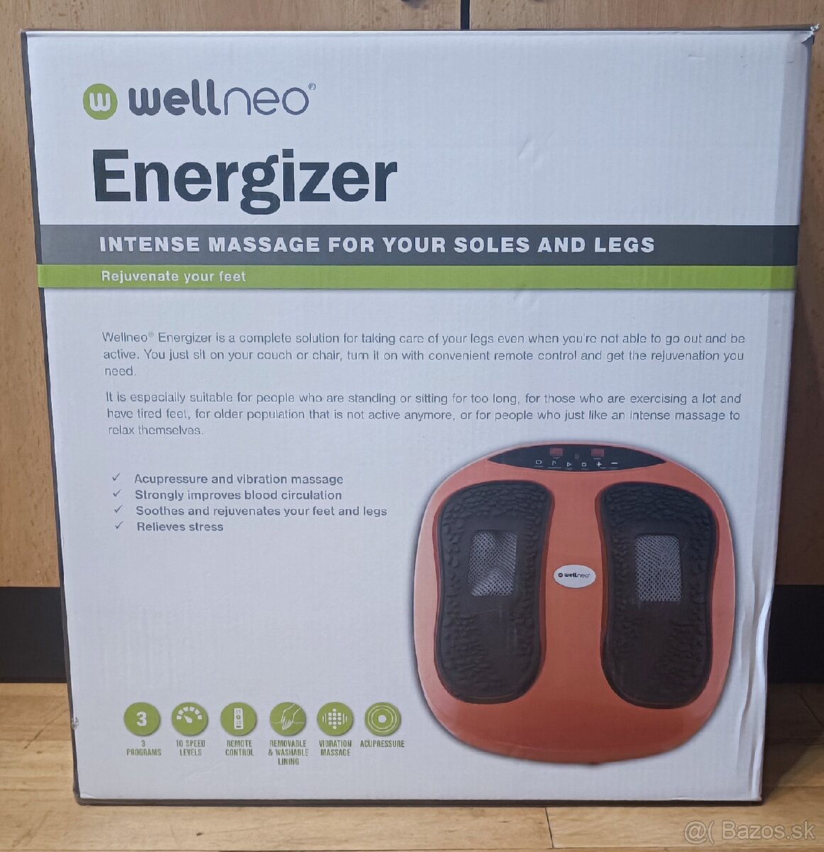 Elektrická vibračná plošina WellNeo - 2