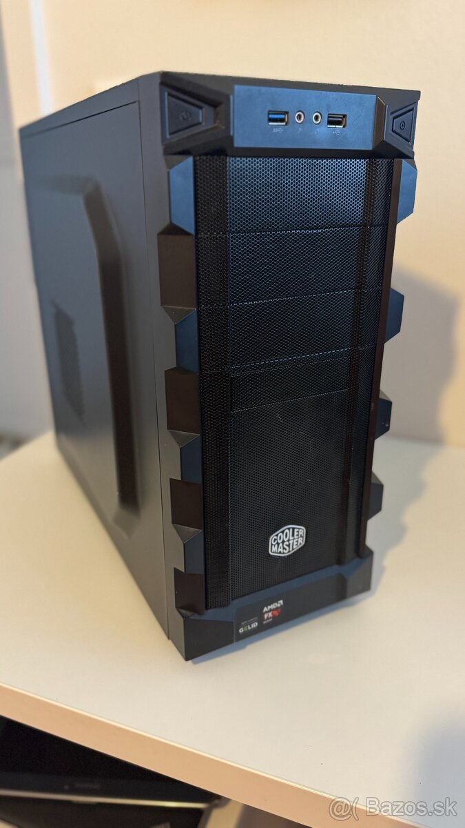 PC AMD FX-8320, HD 7950 3GB, 12GB RAM - aj s príslušenstvom - 2