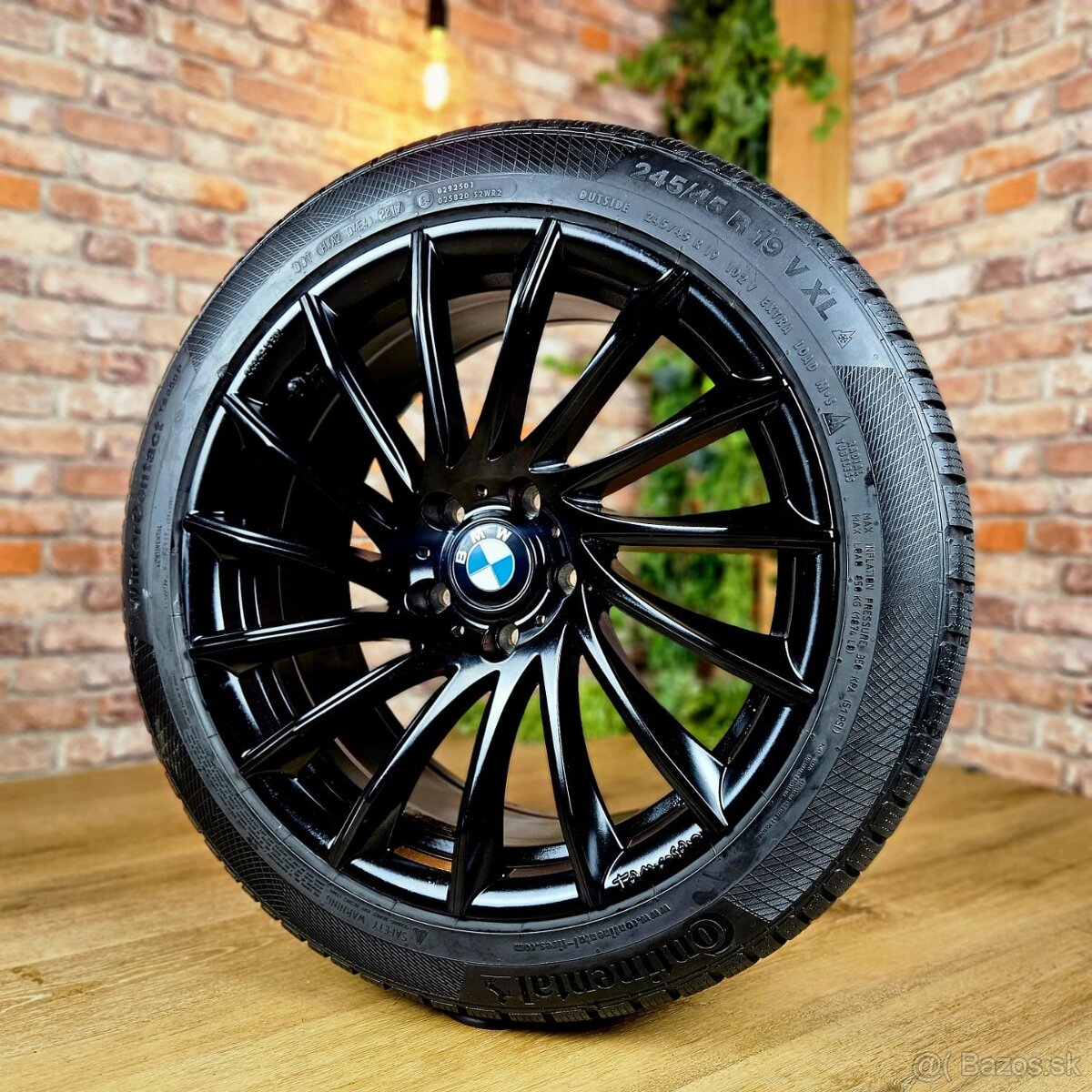 Alu R19 5x120 BMW X3, X4, ... + zimné 245/45R19 - 2