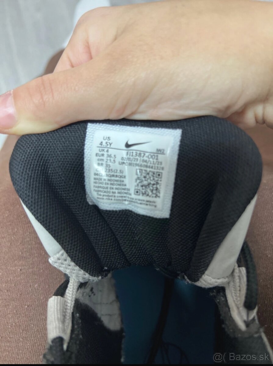 Nike Air More Uptempo modro -sivé - 2