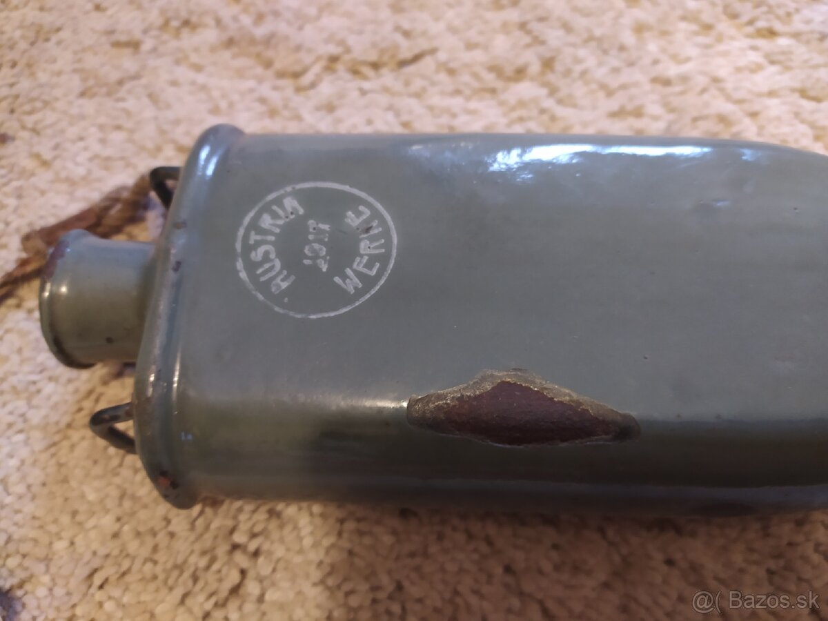 Rakúsko Uhorsko poľná fľaša Austria Verke1917 - 2