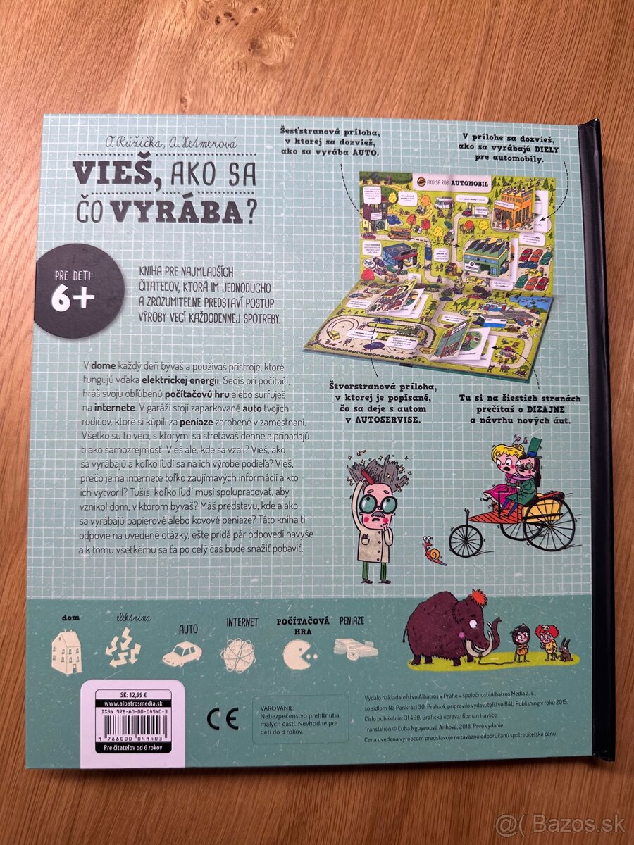 Detska kniha - Vies, ako sa co vyraba? - 2