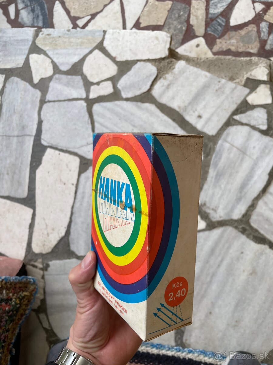 Retro praci prášok Hanka - 2