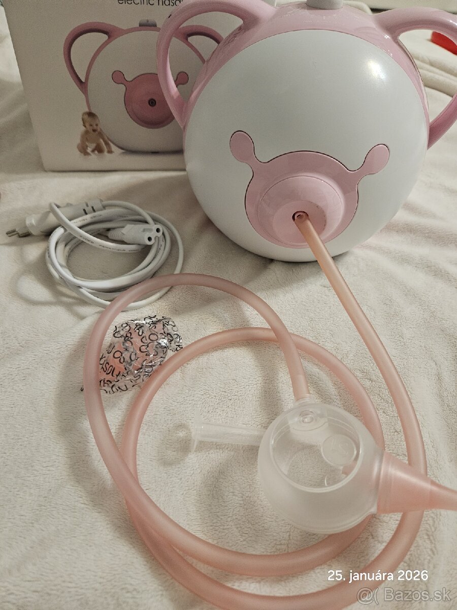Nosiboo Pro Pink elektrická nosná odsávačka - 2