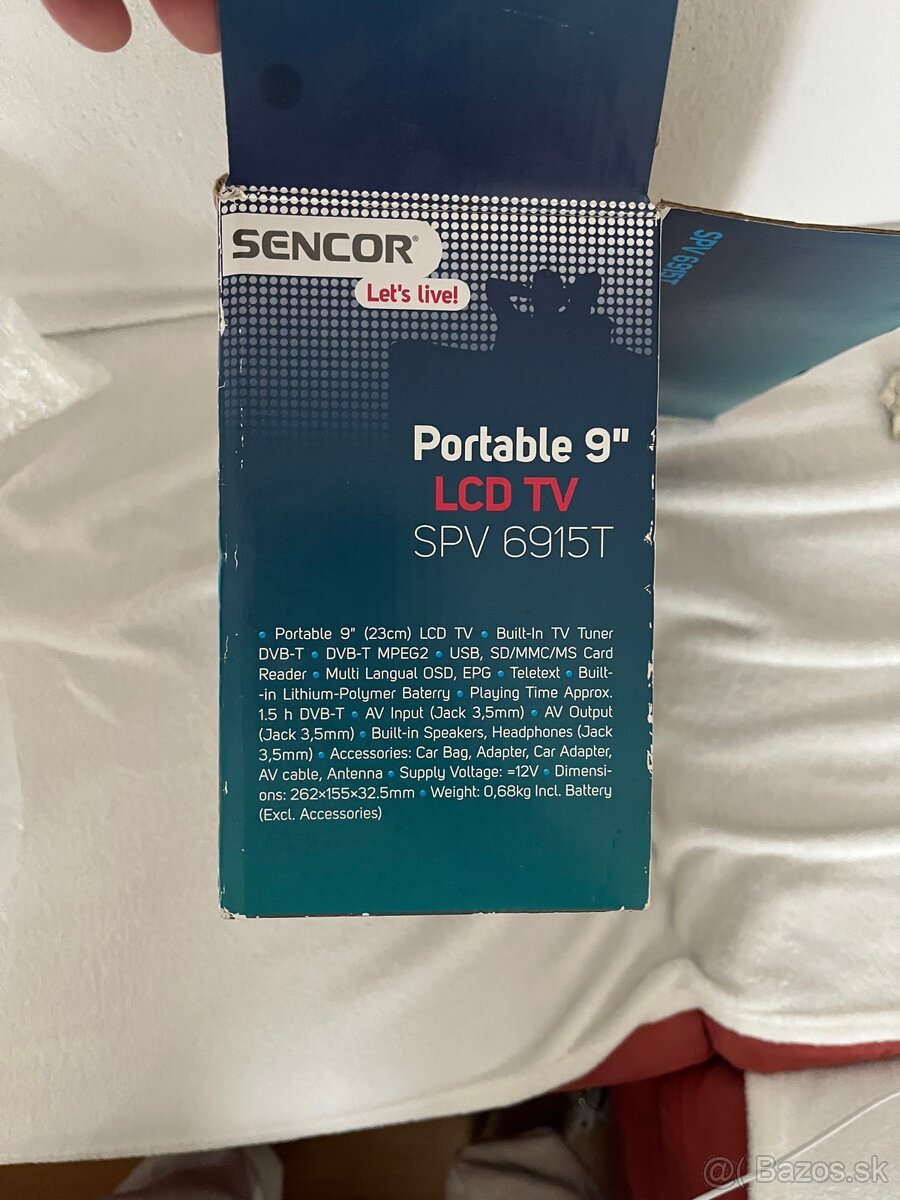 Prenosný TV Sencor - 2