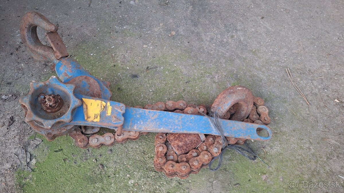 Ručný reťazový napínák - 2