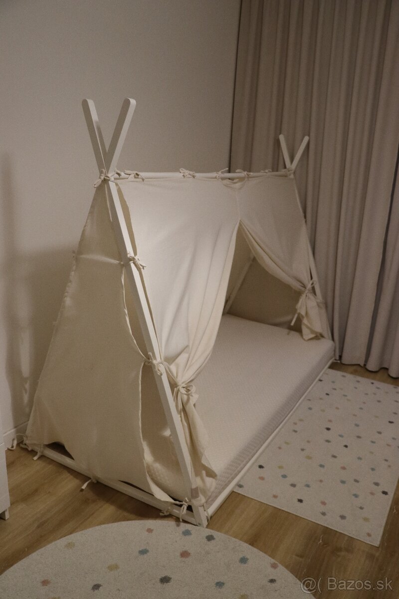 MARALIS TIPI WHITE detská posteľ - 2