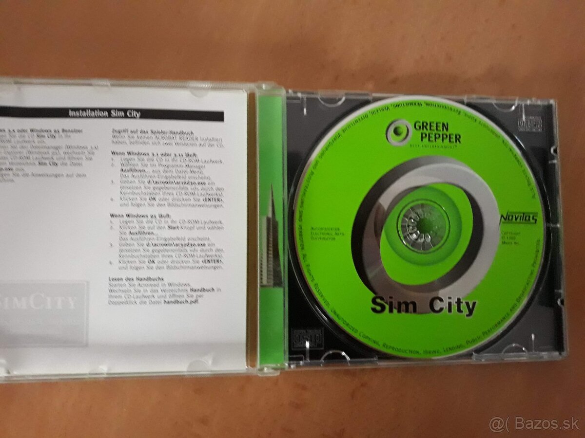 Sim City 1 / PC viz foto - 2
