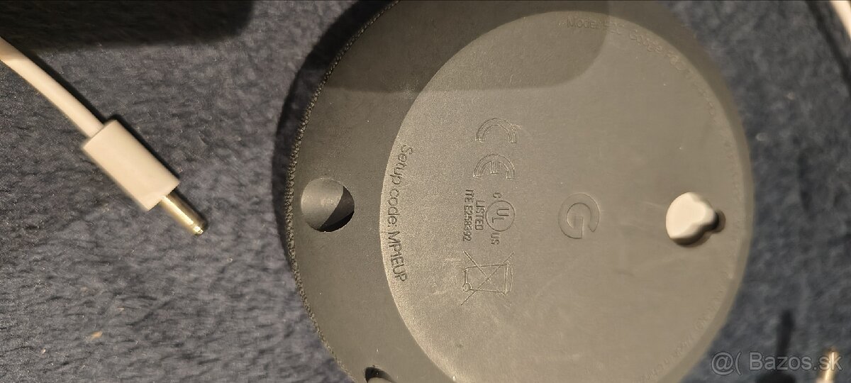Smart reproduktor Google nest mini H2C - 2