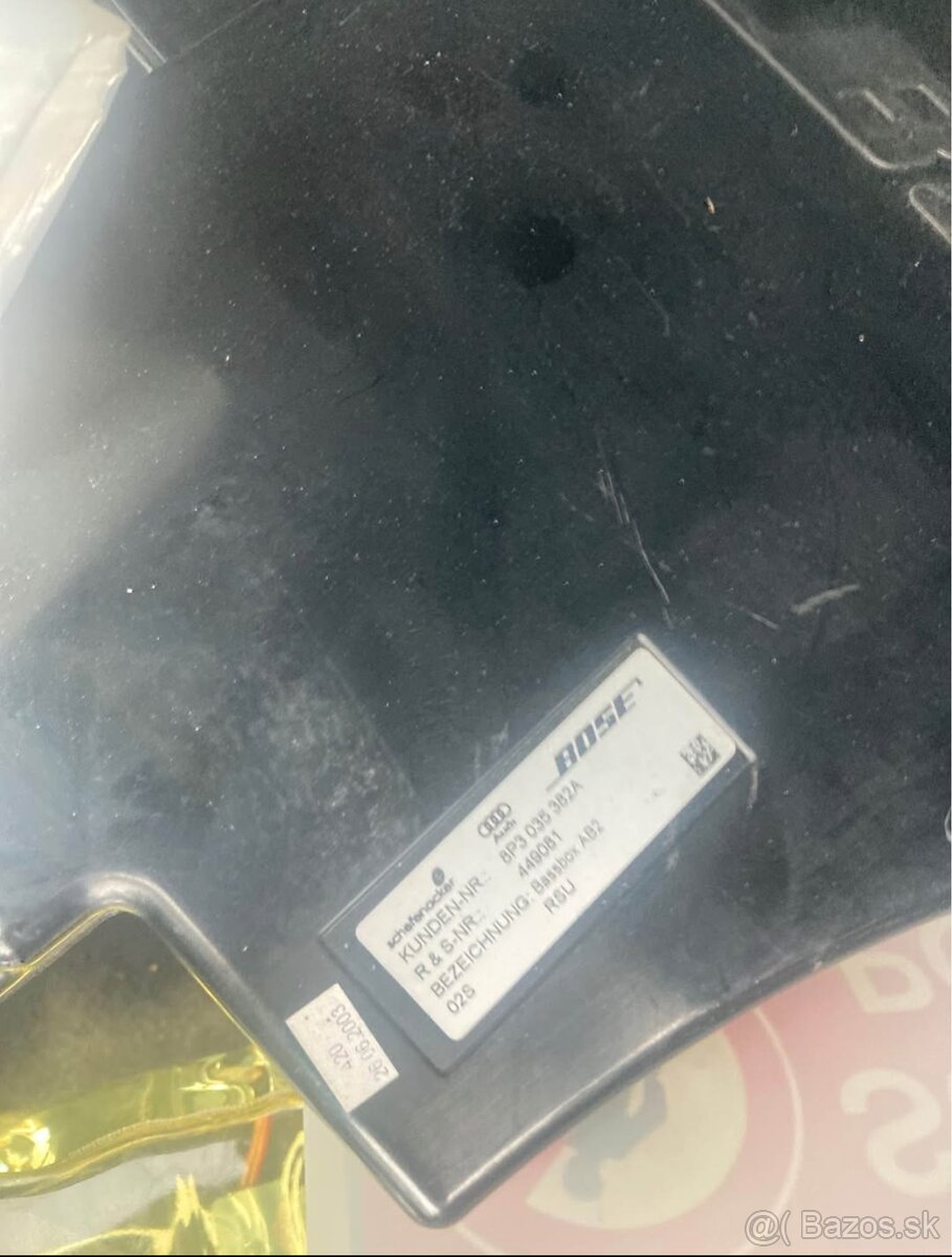 Subwoofer Bose Audi A3 8p 2003 3 dvere - 2