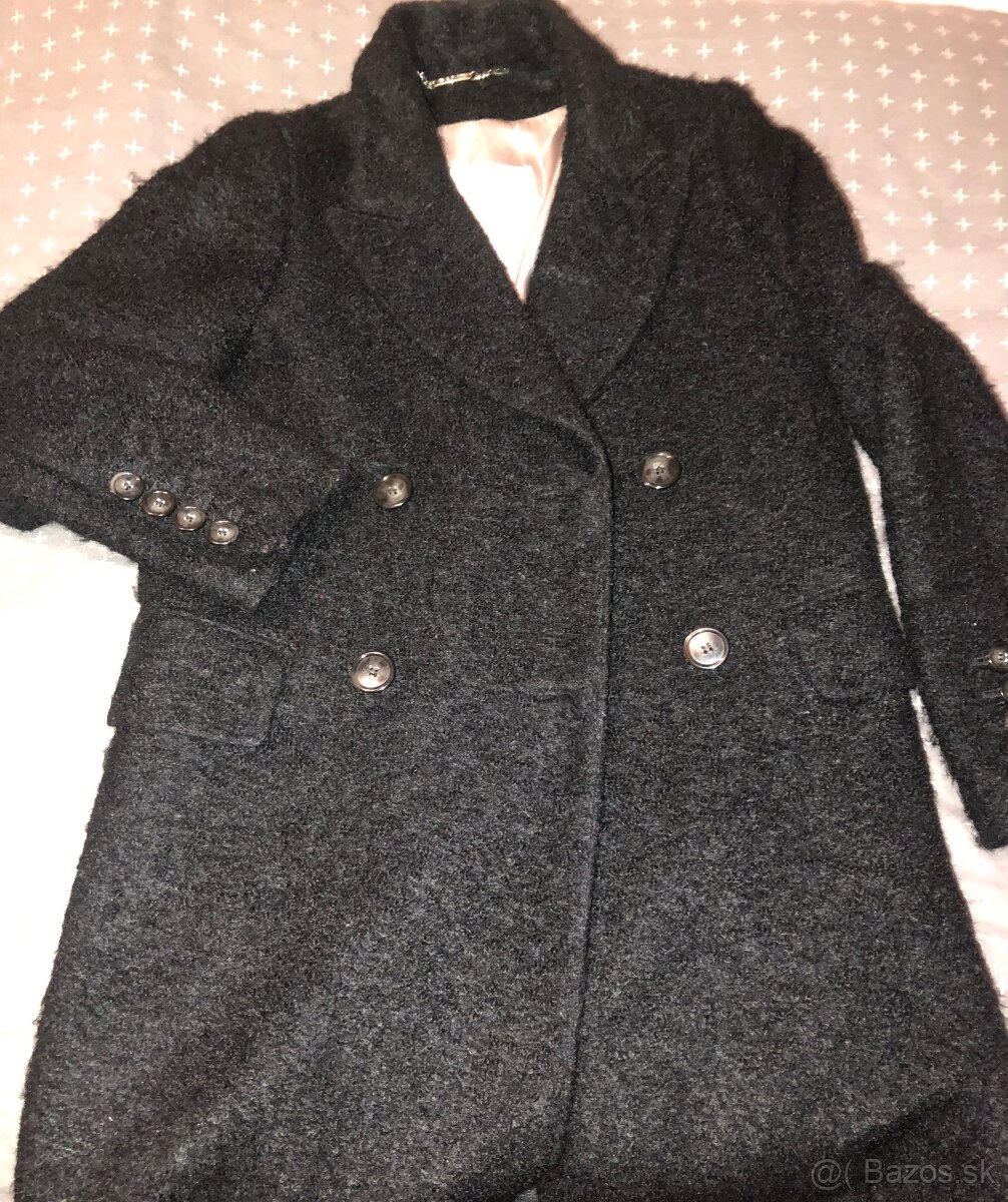 GANT - kabát cierny po kolena - 2