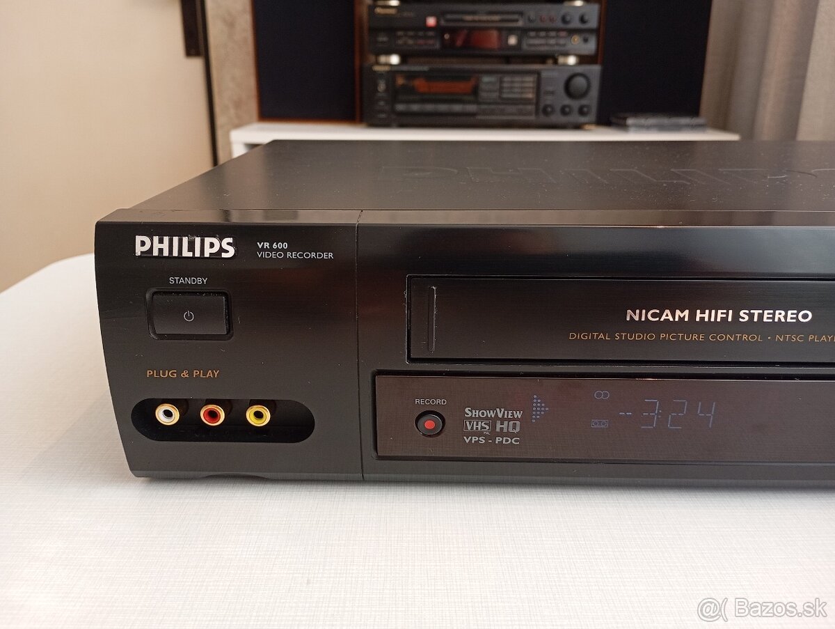 videorekordér PHILIPS VR-600A - 2