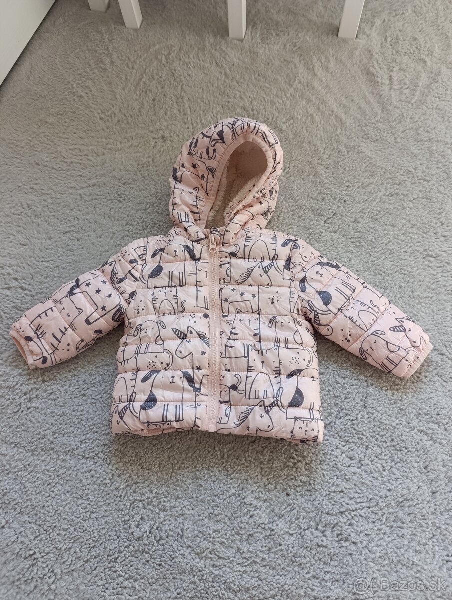 Jesenná bunda 68 (3-6m) - 2