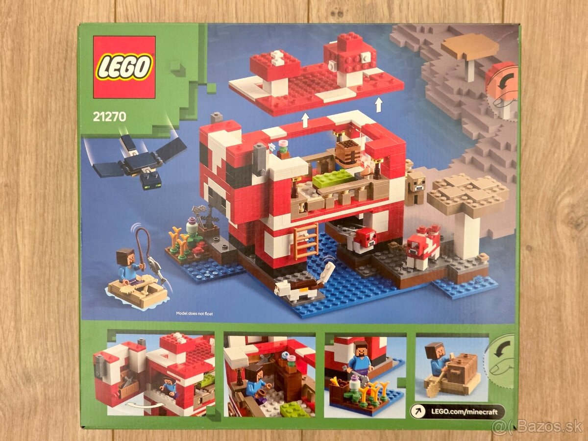 Lego Minecraft 21270 Dom kravotrávok - 2