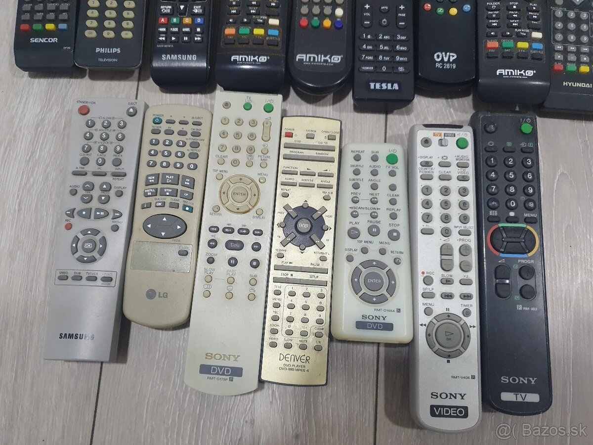 Predam originalne dialkove ovladace - 2