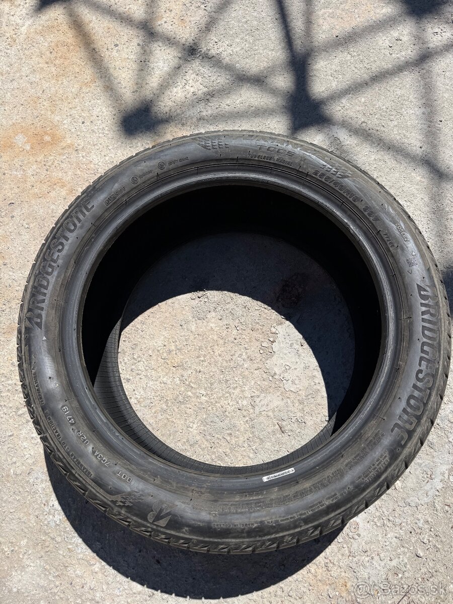 Sada letných pneumatík Bridgestone 255/40 r18 - 2