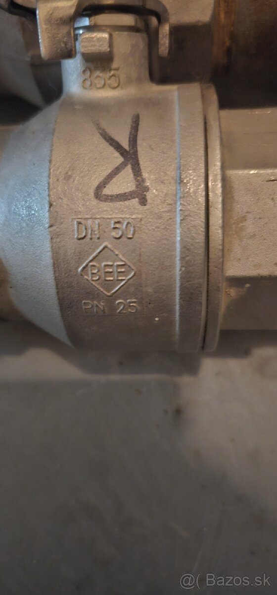 Dn 50 gulovy ventil - 2