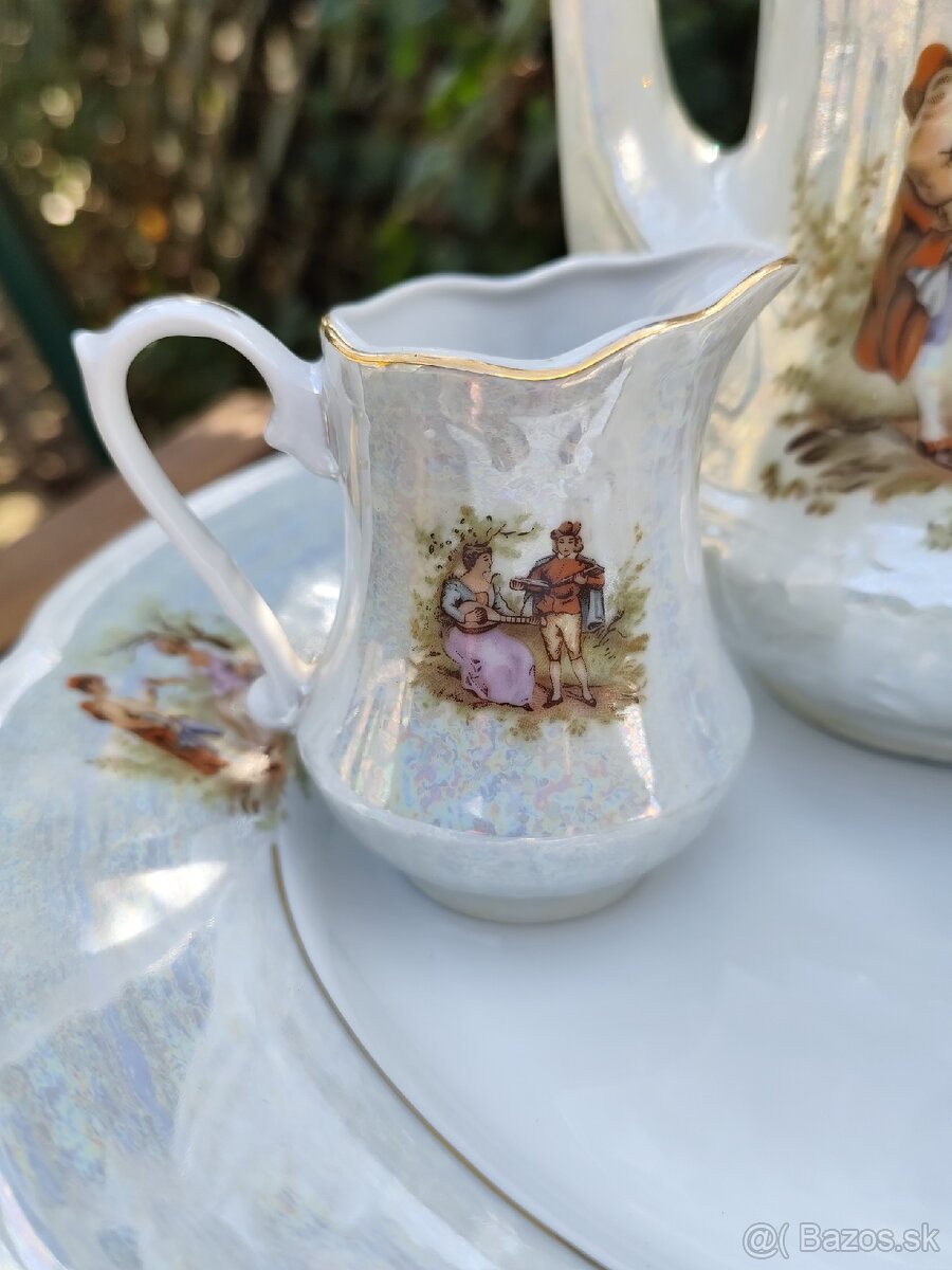 Porcelánová súprava retro - 2