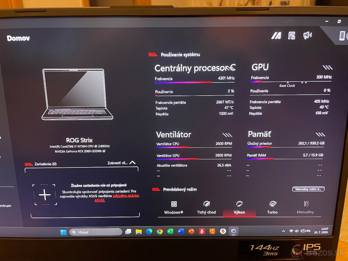 Herný notebook ASUS ROG Strix G531GV - 2
