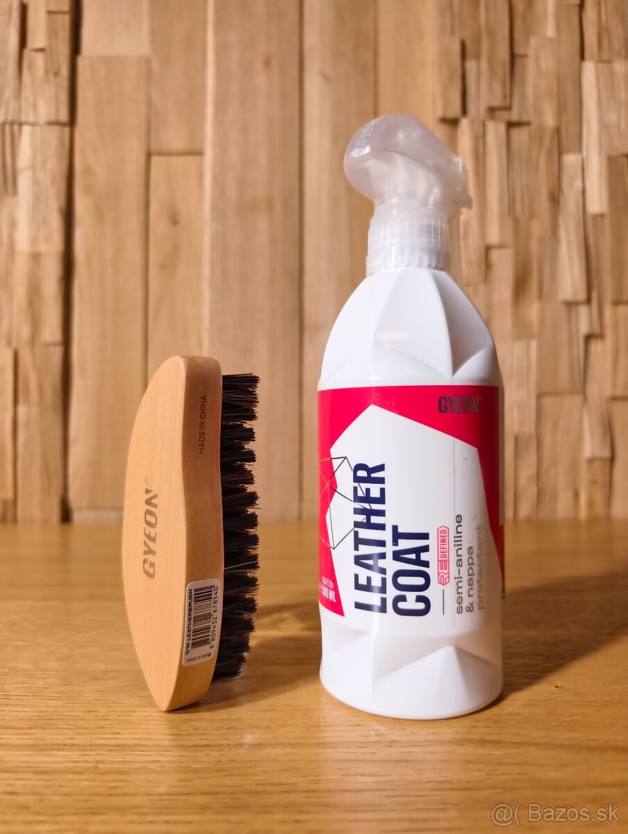 Gyeon Q2 LeatherCoat REDEFINED 500ml + Q2M LeatherBrush - 2