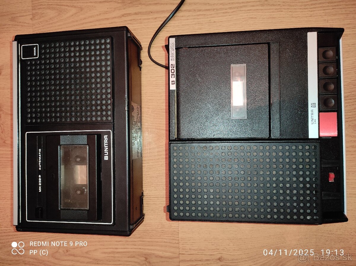 kazetové magnetofóny UNITRA TOP - 2