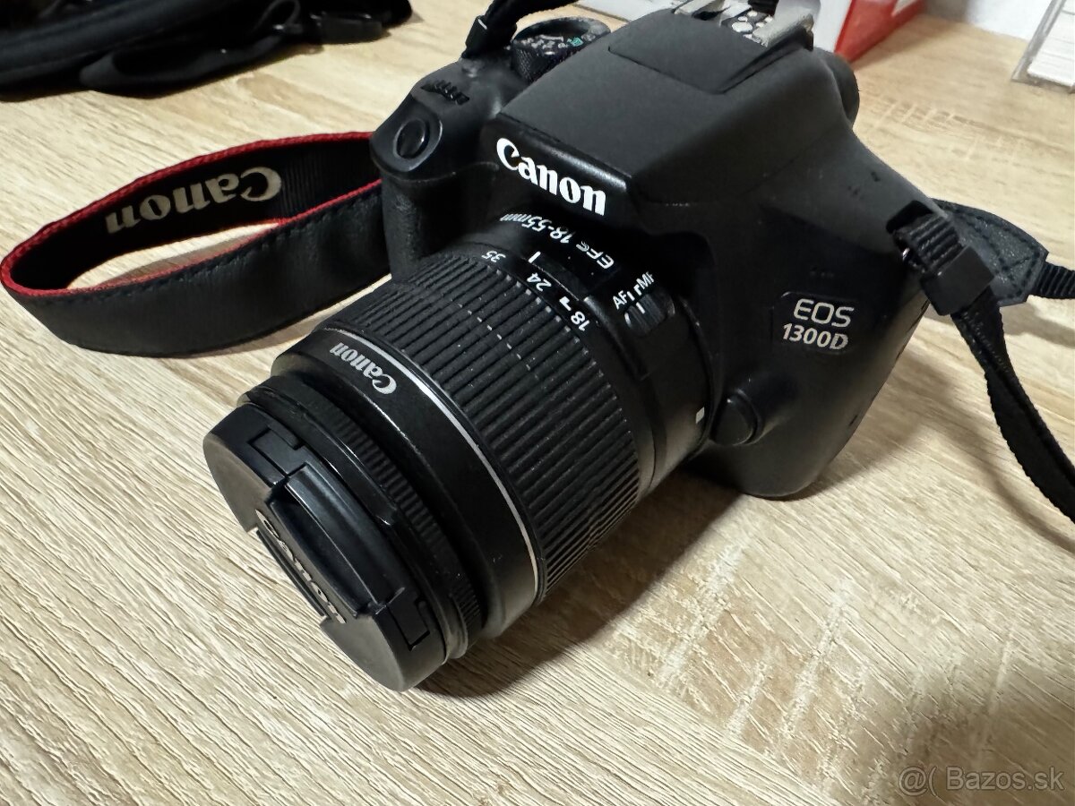 Zrkadlovka CANON EOS 1300D telo + objektív - 2