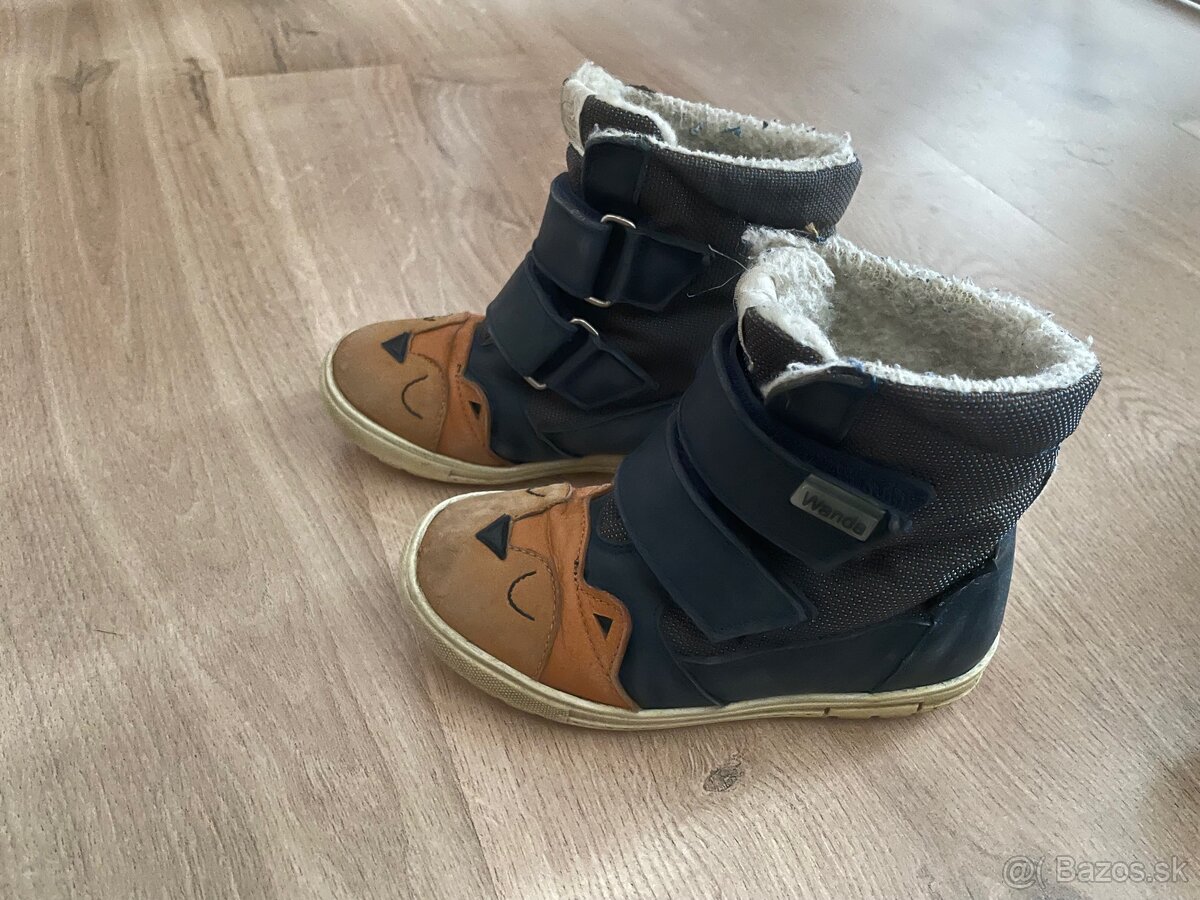 Detské zimné topánky Wanda 26 - 2