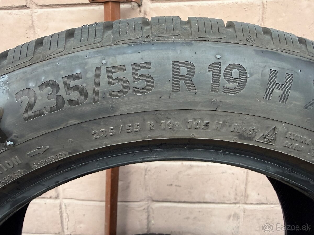 Zimne Pneumatik CONTINENTAL 235/55 R19 - 2