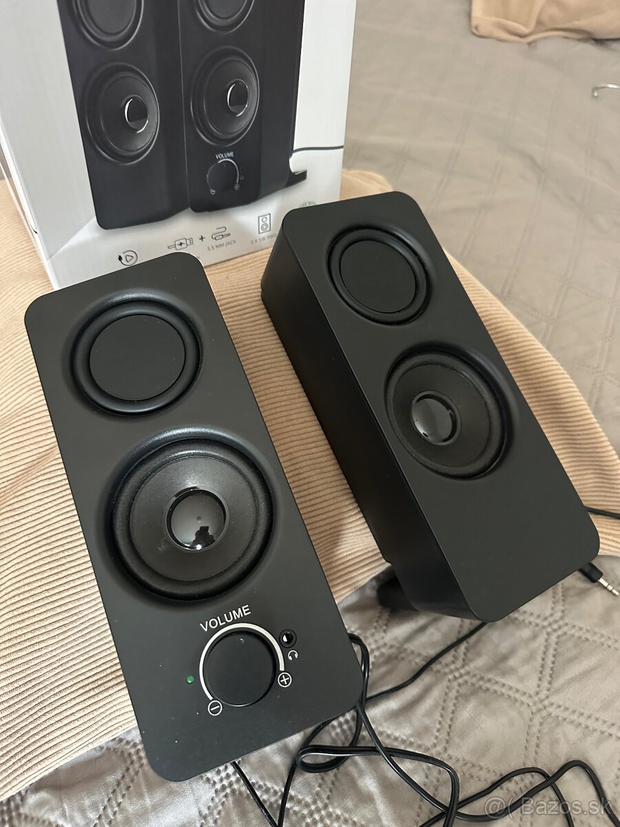 🔊 Sologic – počítačové reproduktory (2.0) 💶 Cena: 10 € - 2