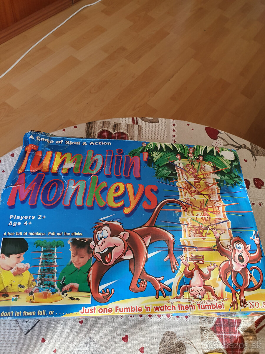 Predám spoločenskú hru Padajúce opičky - 2
