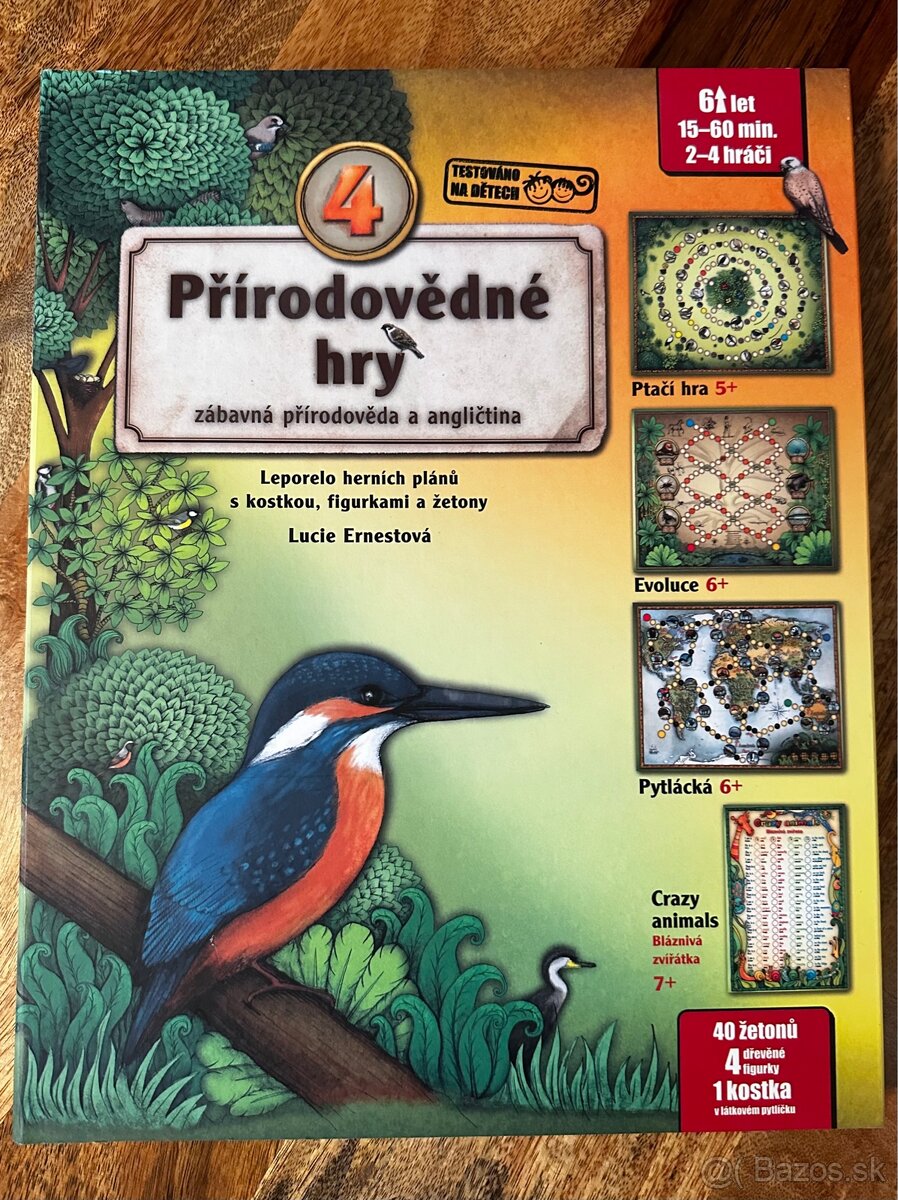Spoločenská hra - 4 přírodovědné hry - 2