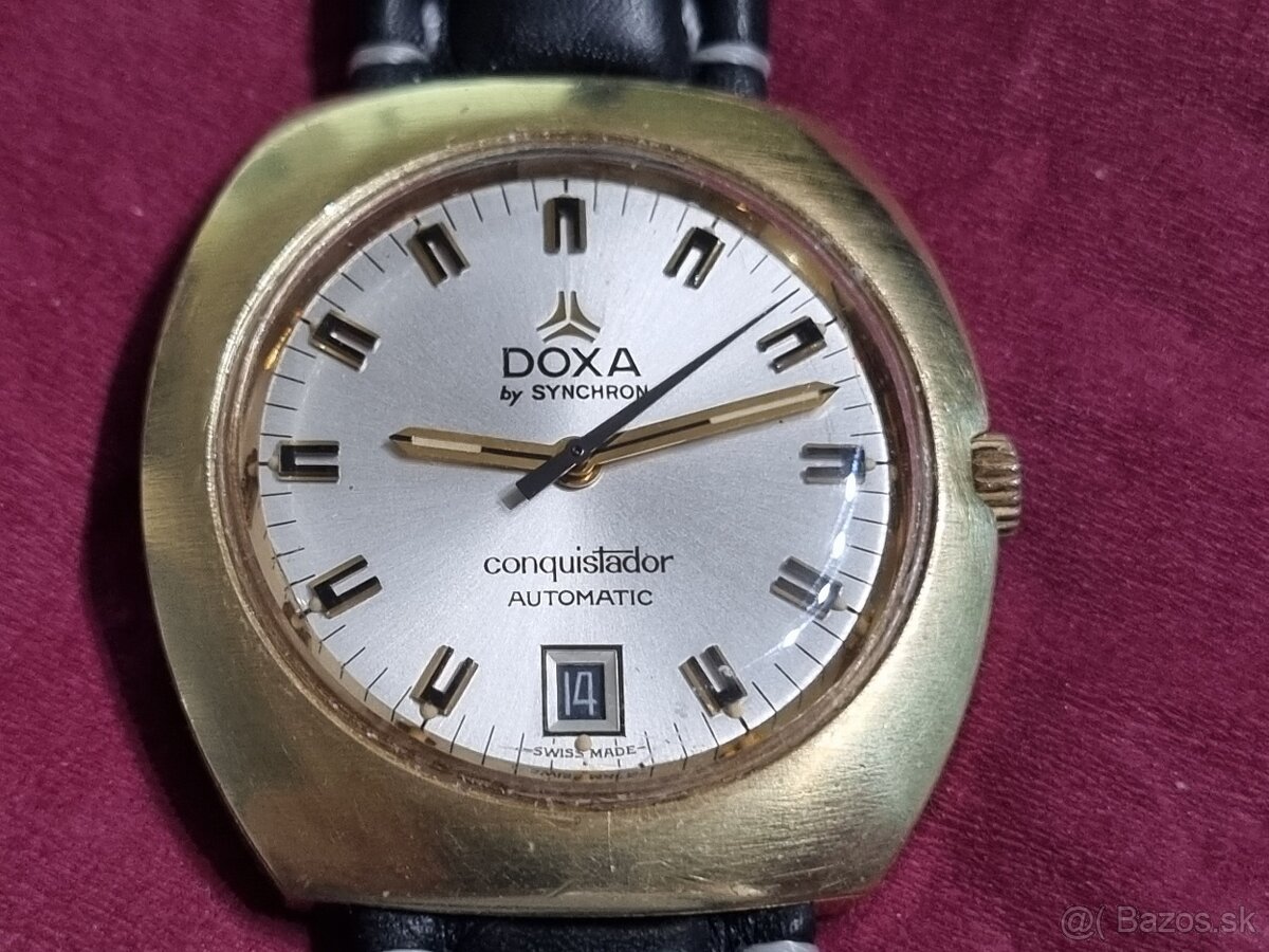 Náramkové hodinky,Doxa automat. - 2