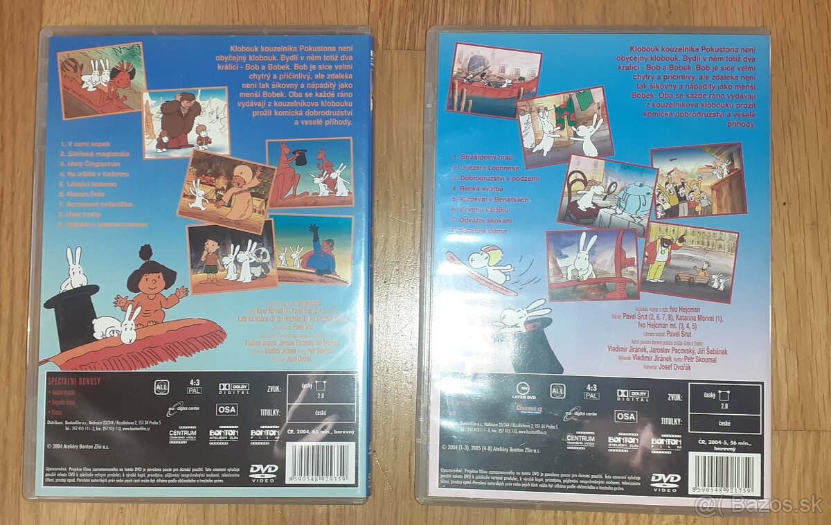 Predám DVD Bob a Bobek a U.Thurman - Materské galeje - 2