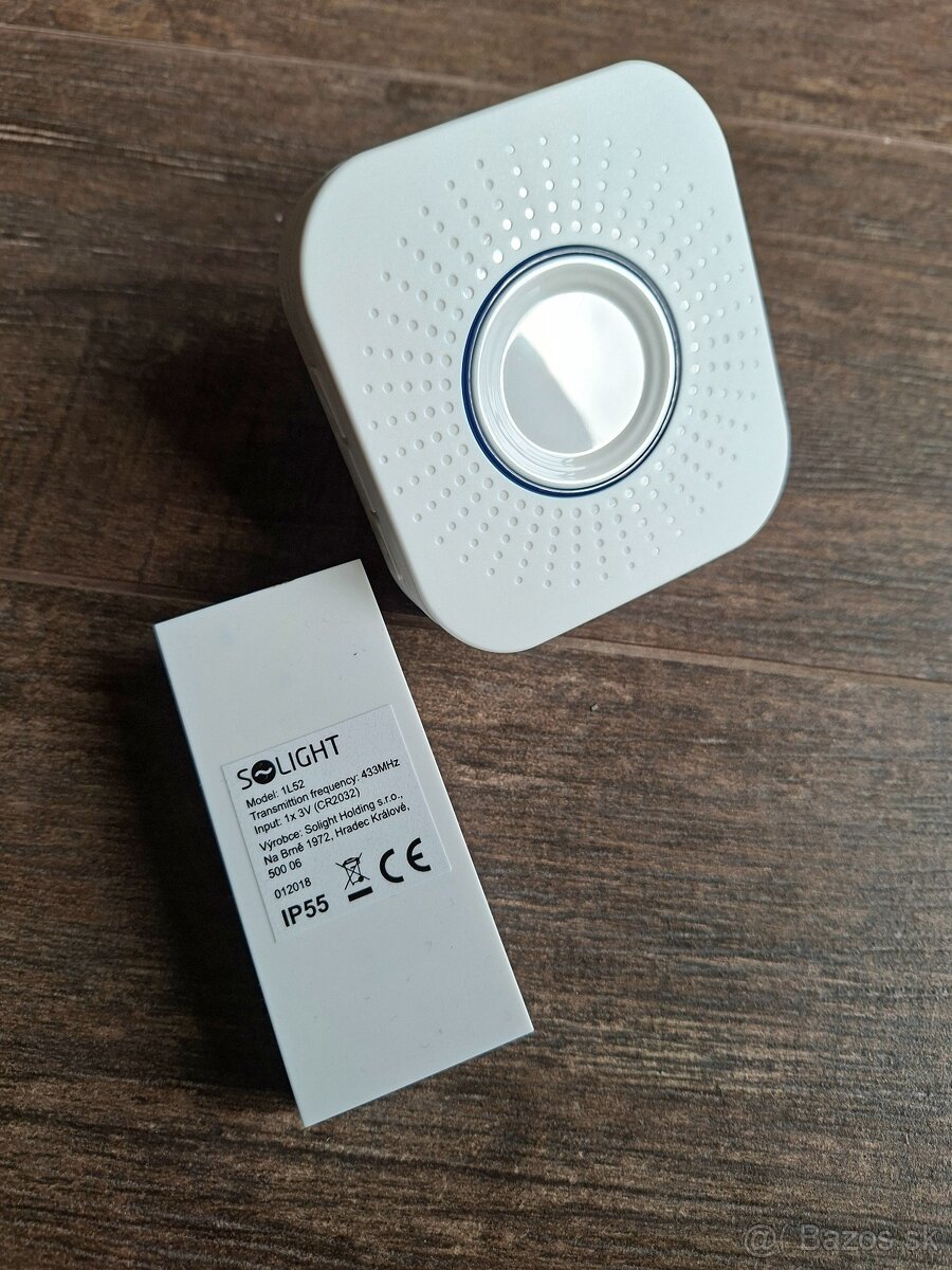 Solight bezdrôtový zvonček - 2