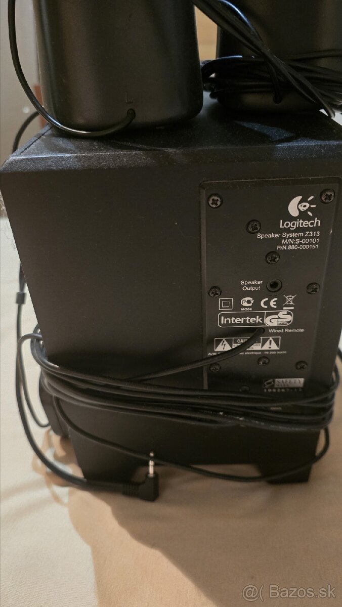 Logitech Speaker System Z313 reproduktory - 2