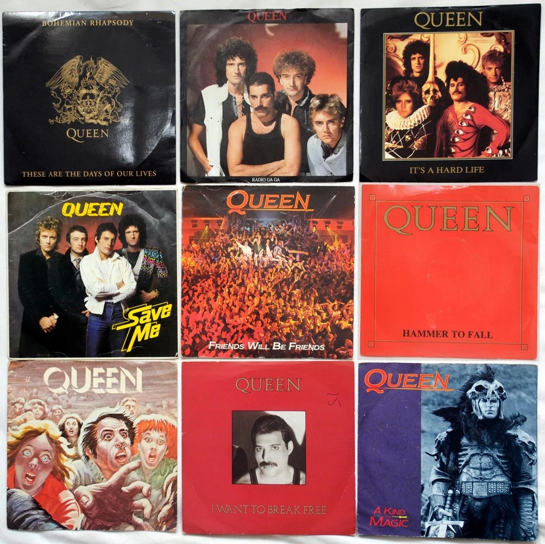 Queen - 7" vinyl single / 9 ks / balík - 2
