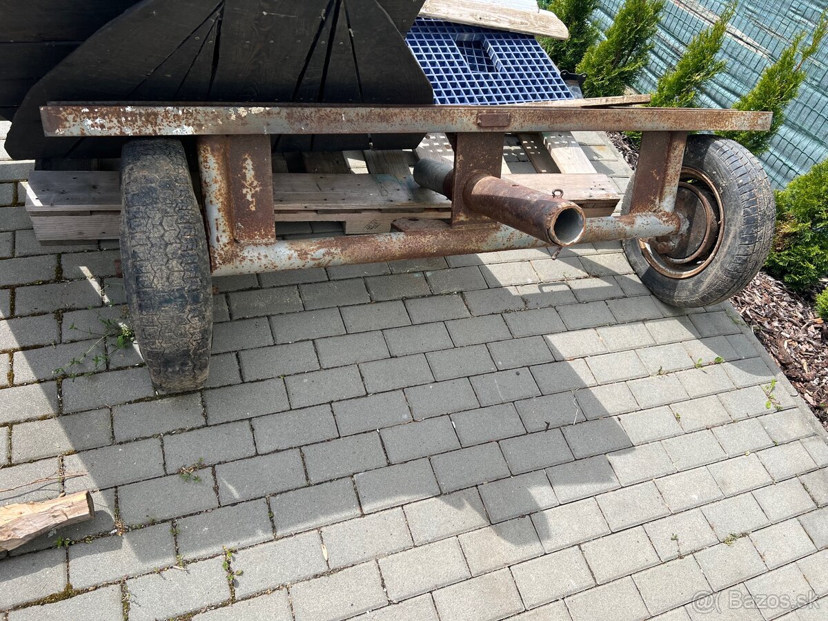 Nápravnica na vlečku predná aj zadná - 2