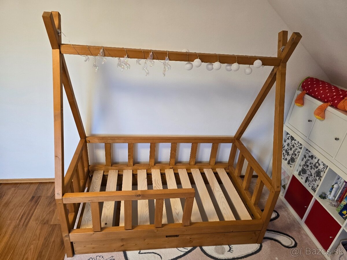 Krasna detska, na mieru robena postel - 2