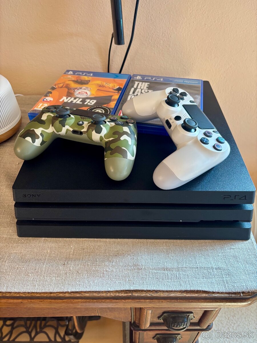 🎮 PS4 Pro 1TB + 2 ovládače + hry - 2