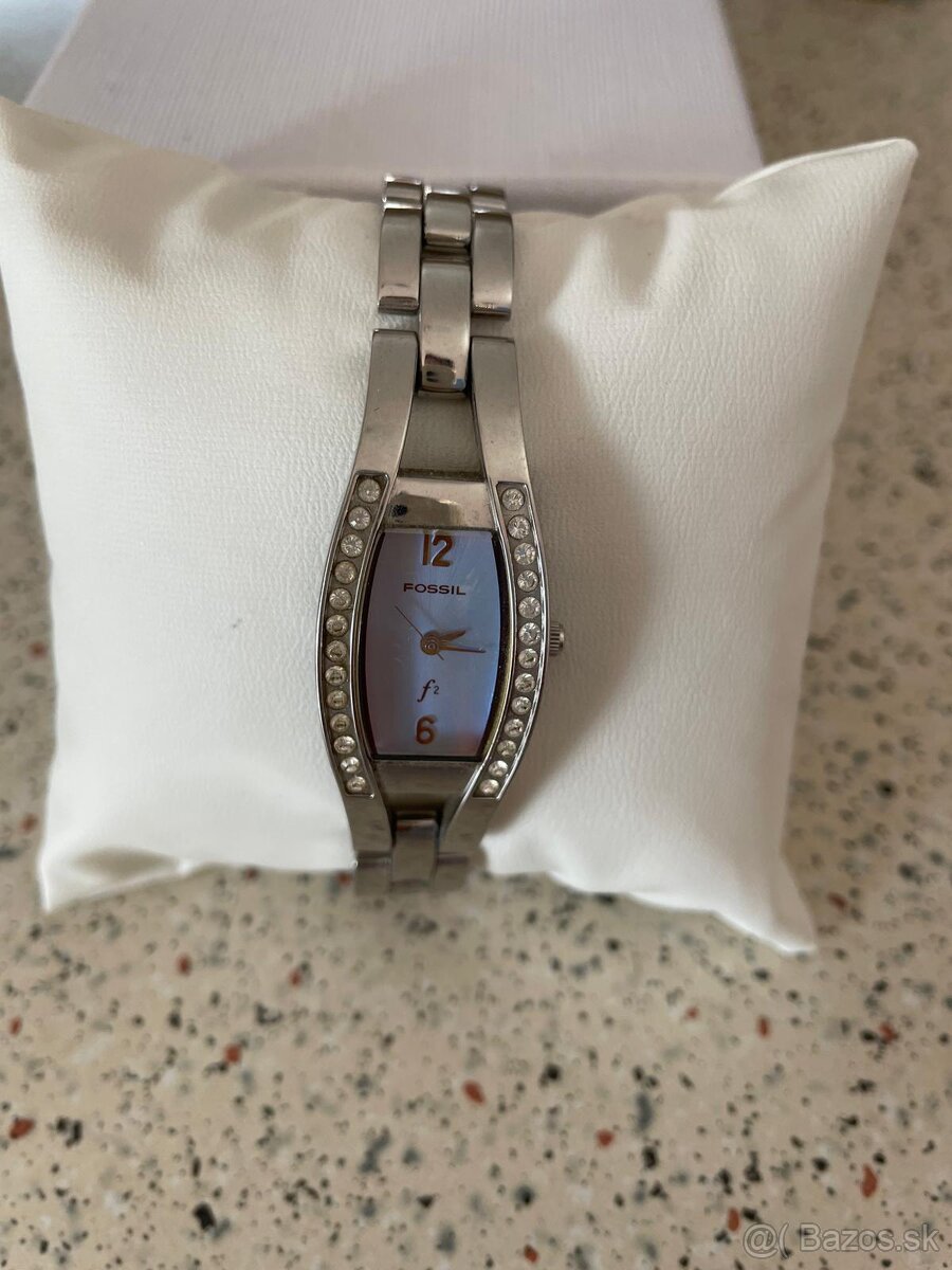 Hodinky Fossil so swarovskeho kryštálmi - 2