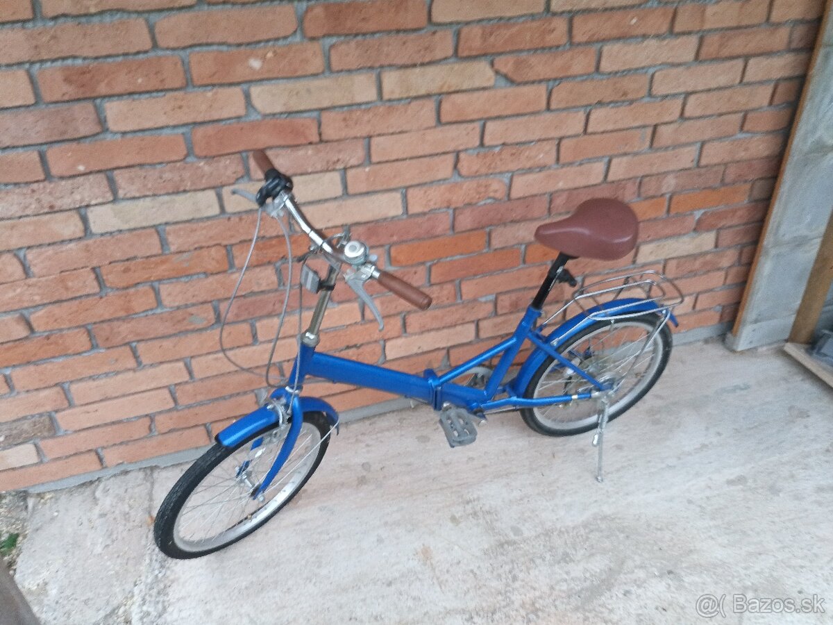 Skladací bicykel s prehadzovačkou - 2